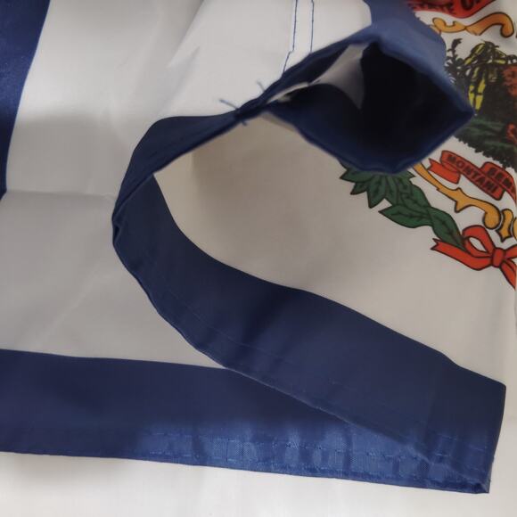 State of West Virginia 12x18 Double-Sided Nylon Garden Flag - Picture 4 of 5